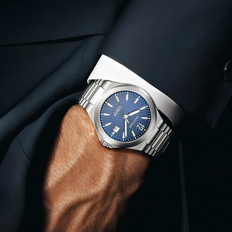 

DANIEL GORMAN DESIGN оригинальные 43 мм мужские автоматические механические часы 50 м водонепроницаемые часы с сапфировым зеркалом для мужчин