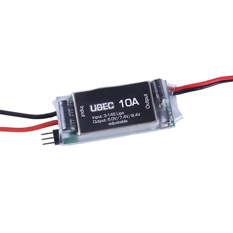 

Voltage Regulator Module HV 10A UBEC 3-14S Multirotor Fixed Wing Helicopter RC Drone Quadcopter UAV Airplane Model-Y34A