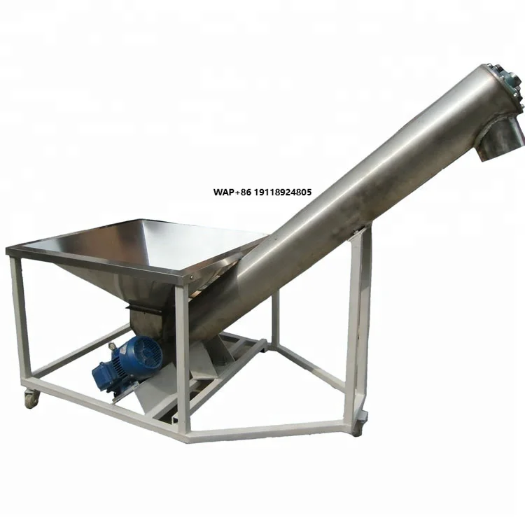 

Small Grain Screw Augers Conveyor Grain Spiral Conveyor with Hopper