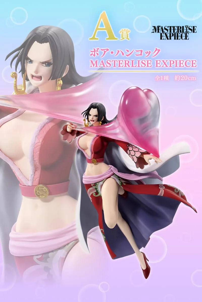 Bandai original Ichiban Kuji Anime One Piece MASTERLISE EXPIECE Boa Hancock Stussy LILITH Perona Action Figure Model Toy