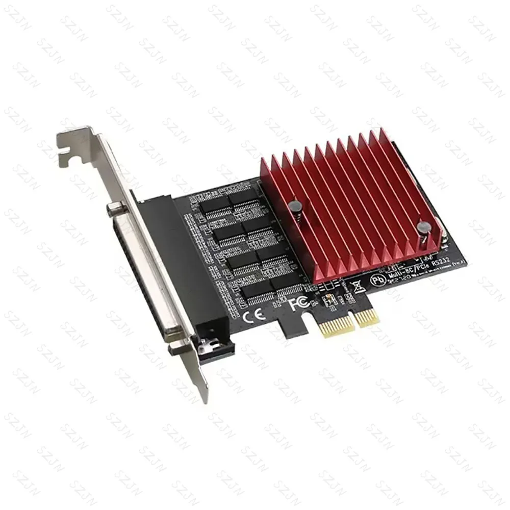 PCIE zu RS232 serielle Adapter karte COM Port Erweiterungs karte Desktop Universal Com Karte 8 Port native PCI für Express PCI-E zu DB9P