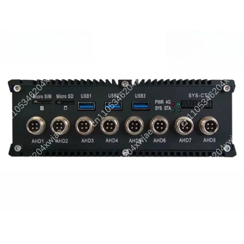 RK3588 Industrial Edge Computer System, 8-Channel AHD Camera Main Unit for Vehicle Embedded