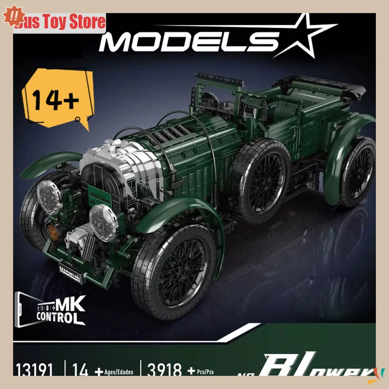 

Mould King Classic Cars App Rc Control Building Blocks Sets Car Model MOC Scale Model Toy Collectible for Adults Christmas Gifts