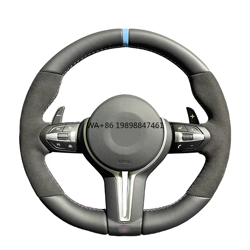 

Sporty Alcantara Suede Steering Wheel for BMWs F02F06F07F10F30F35F36F46F23F20F52F48F49F39F25F26F15F16