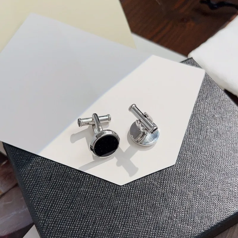 أزرار أكمام MB فاخرة من الفولاذ المقاوم للصدأ للرجال أزرار أكمام رسمية لإكسسوارات حفلات الزفاف التجارية #2