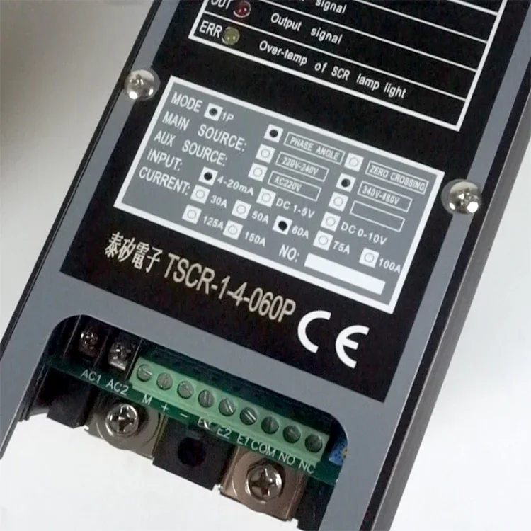 TAISEE Power Regulator TSCR - 1-4-060 P Power Regulator, Original Genuine Power Regulator