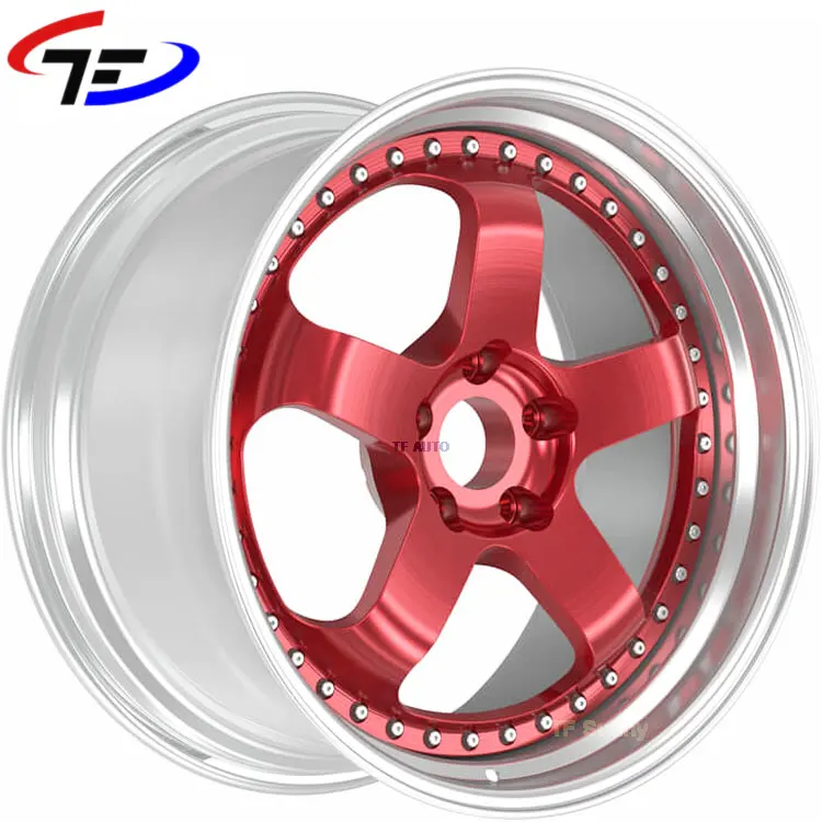 

2 pieces Passenger Car 5X120 Deep Dish Forged Alloy Rims Wheels 19*10J