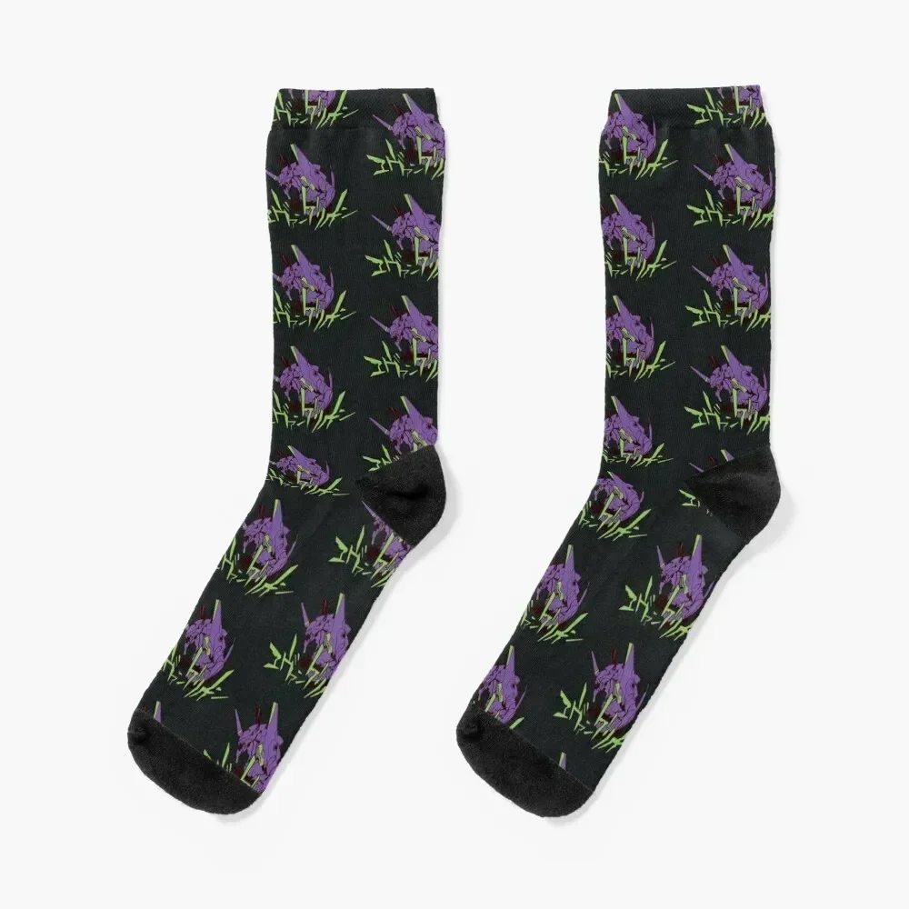 122b Eva violet Socks tennis new year funny gifts Socks Men Women's