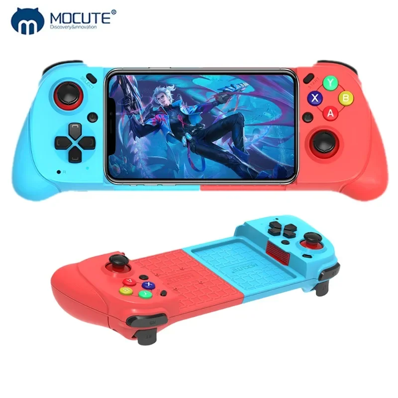 

MOCUTE 062 Gamepad Mobile Phone Controller Wireless Bluetooth 5.3 Joystick with Hall Effect Stick for IPhone Android Connect