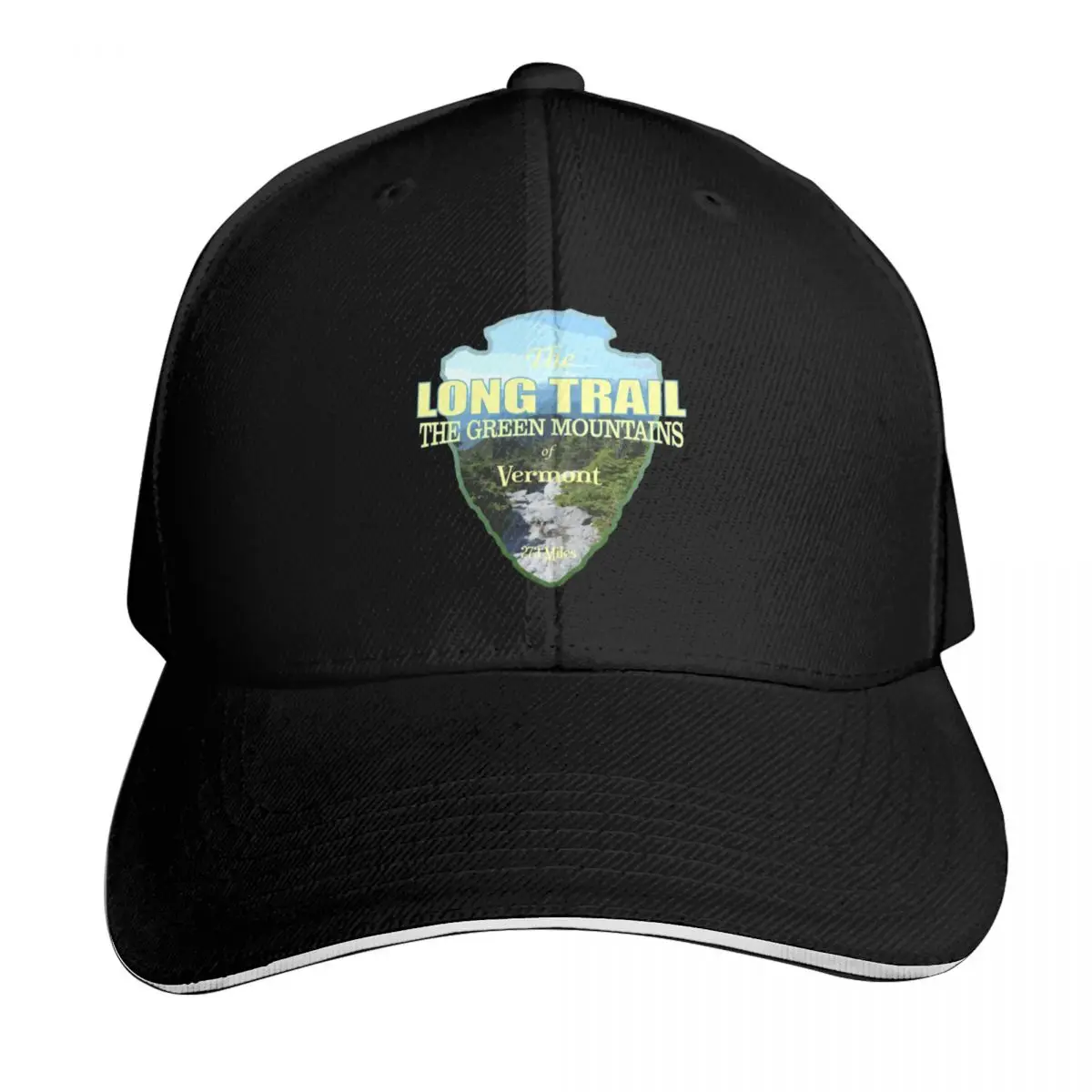 The Long Trail (arrowhead) Baseball Cap Low Profile Unstructured Unisex for Men Women Outdoor Golf Running Hiking