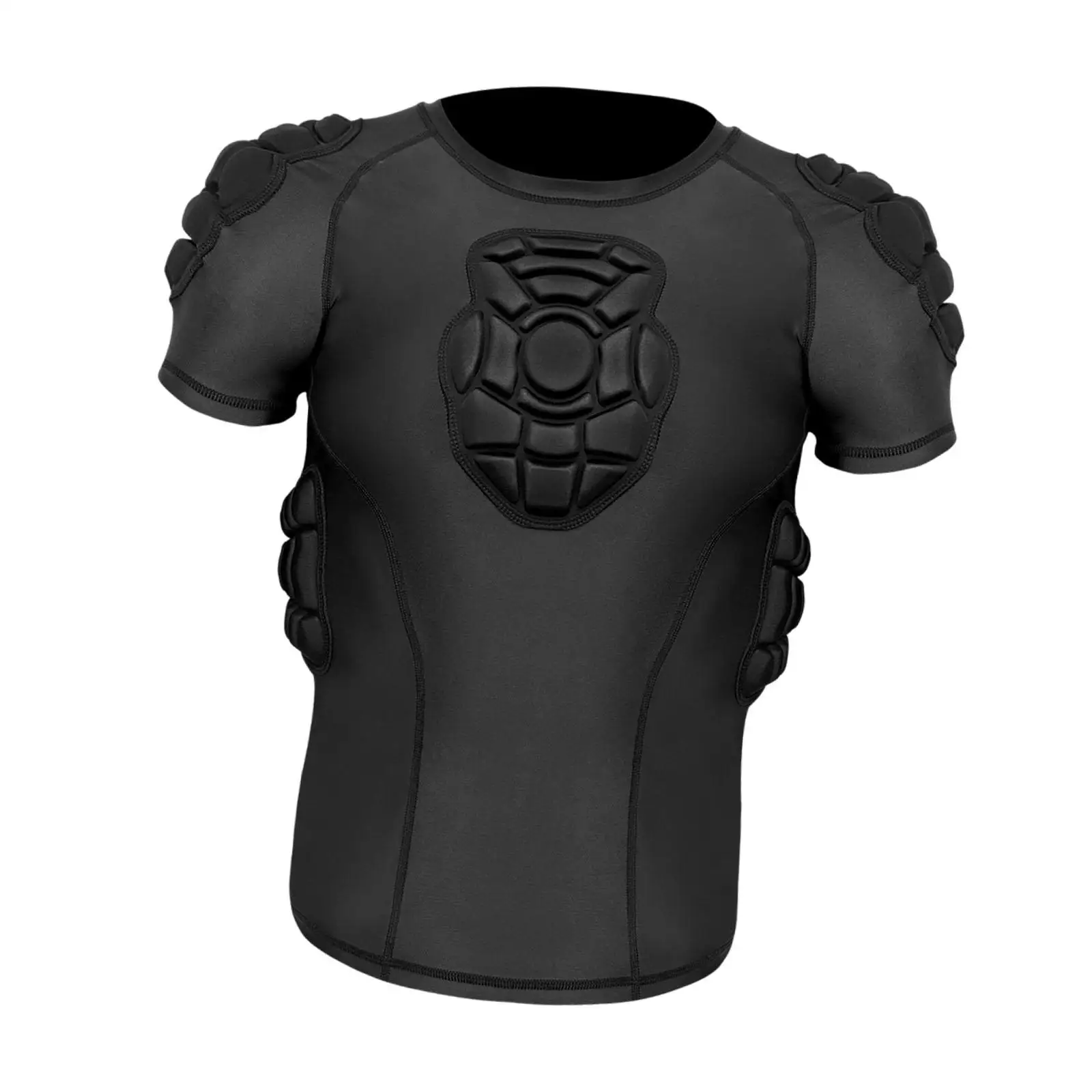 

Men Padded Proctective Shirt Chest Rib Protector for Games Outdoor
