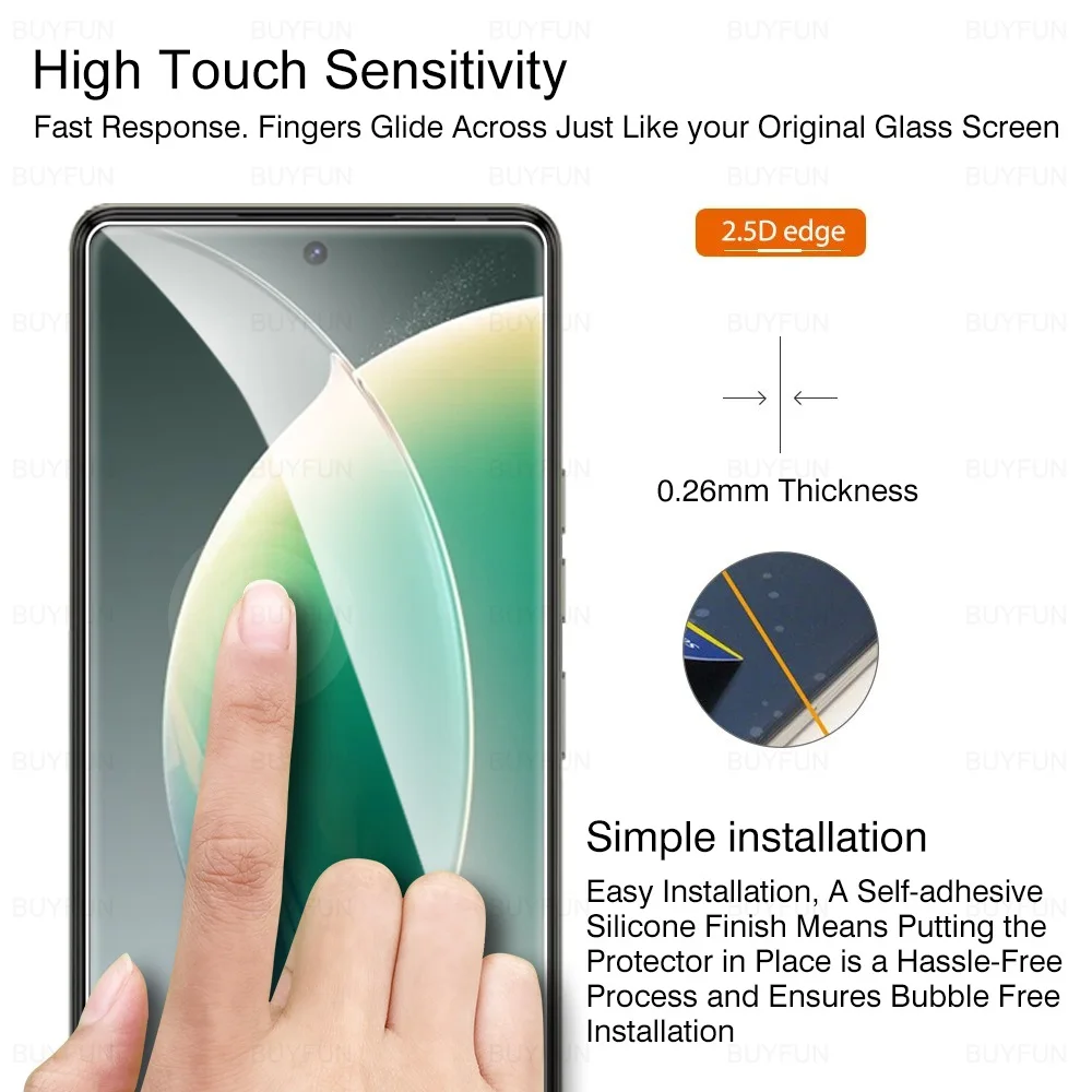 1-4Pcs HD Tempered Glass For Tecno Camon 30 5G Protective Film Camon30 Pro Premier 30Pro 30Premier Screen Protector Camon30Pro