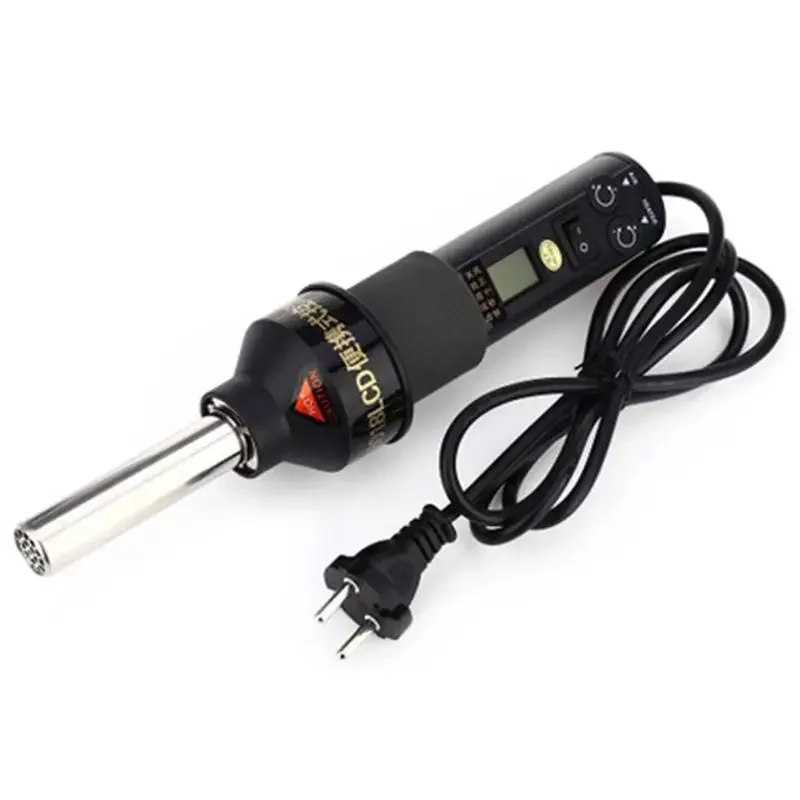 450W LCD Display Temperature Adjustable Soldering Station Hot Air Gun Irons Soldering Heat Gun Welding Repair Tools  220V LCD