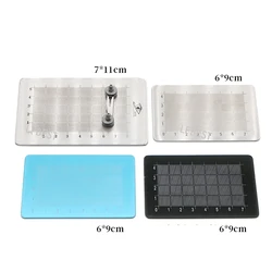 Rhinoplasty Engraving Plate Rhinoprosthesis Measuring Instrument Two-Sided Graduated Rhinoprosthesis Engraving Rib Cartilage Cut