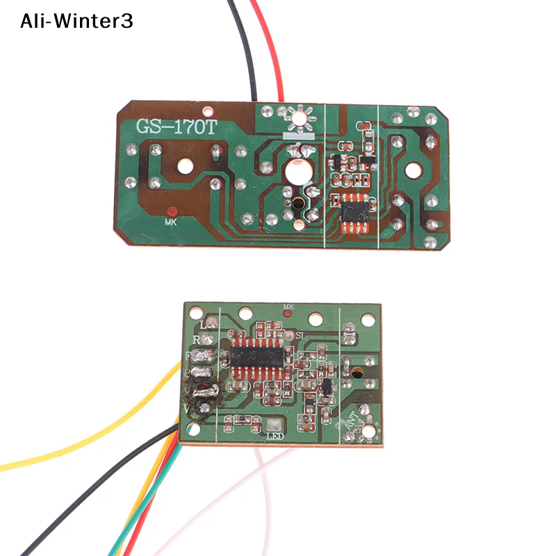 

（YY）2Pcs/Set 4CH RC Toy Remote Control Circuit PCB Transmitter Receiver Board RC Car Accessories with Antenna Radio System