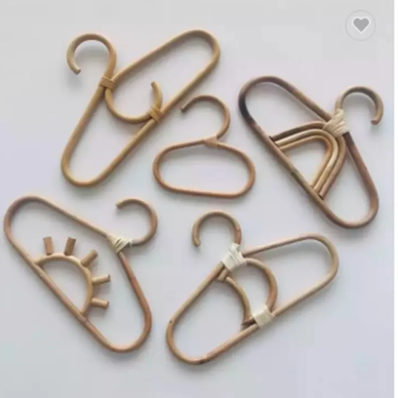 Home Storage & Organization Indonesian rattan clothes hangers, rattan coat racks, ready-made handmade rattan clothes hangers