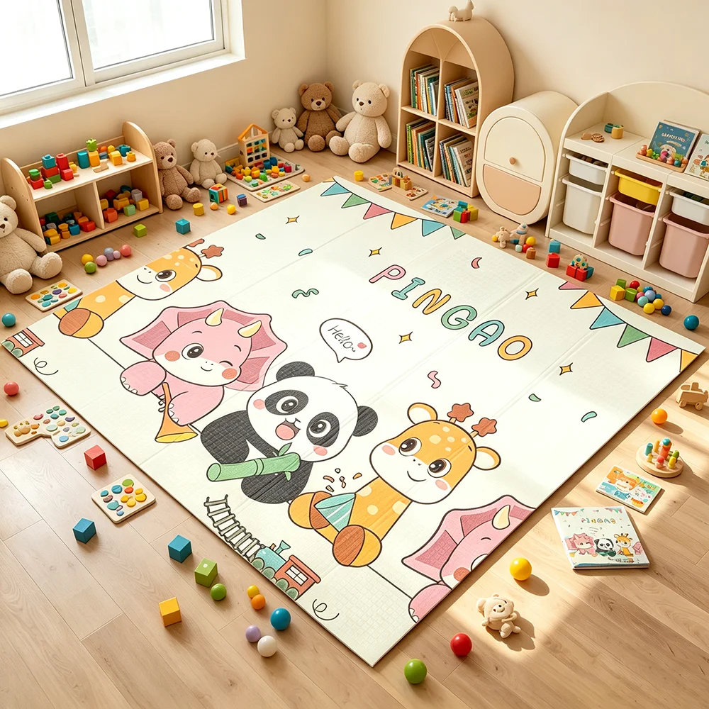 Outdoor Camping Mats Large - 1개 대형 접이식 아기 기어다니기 매트,