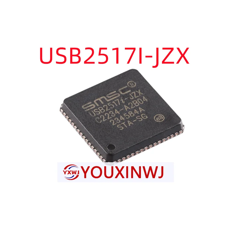 الأصلي حقيقية USB2517I-JZX QFN-64 USB 2.0 عالية السرعة 7-Port Hub تحكم رقاقة
