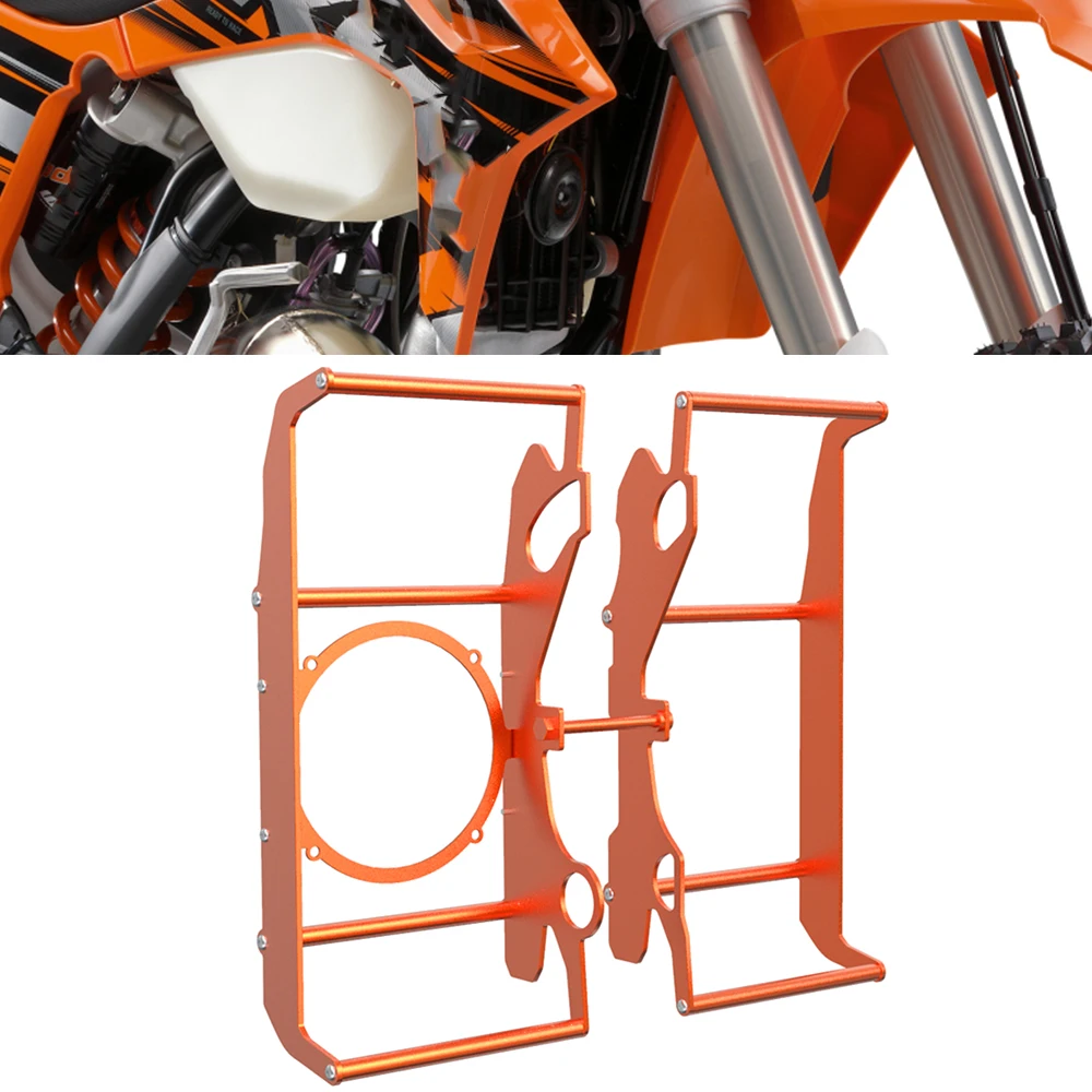 FOR EXC 2T 4T 2020 2021 2022 2023 2024 Motorcycle Radiator Grille Guard Cover Protector For Husqvarna GasGas 2T 4T Model