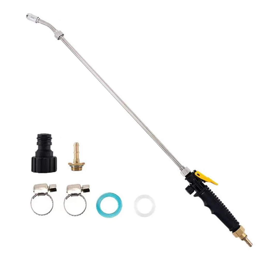 

Brass Connector Adjustable Spray Wand For Surface Cleaning 30cm Adjustable Water Flow Comprehensive Accessories