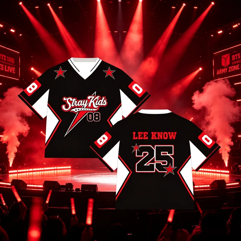 Street Fashion Kpop - 2026 Kpop Stray World Tour Jersey
