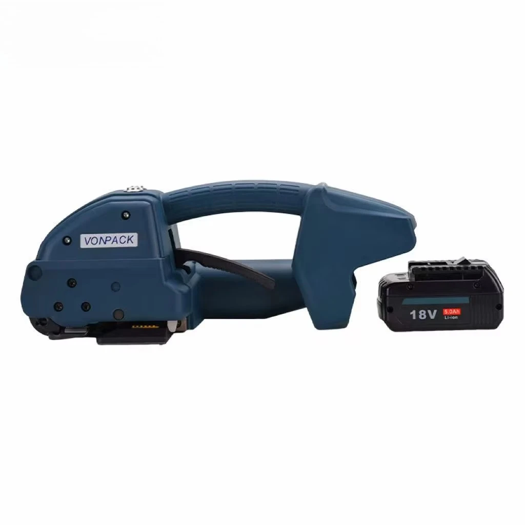 tool, one-button  packing machine Q2 is suitable for PET PP packaging tape