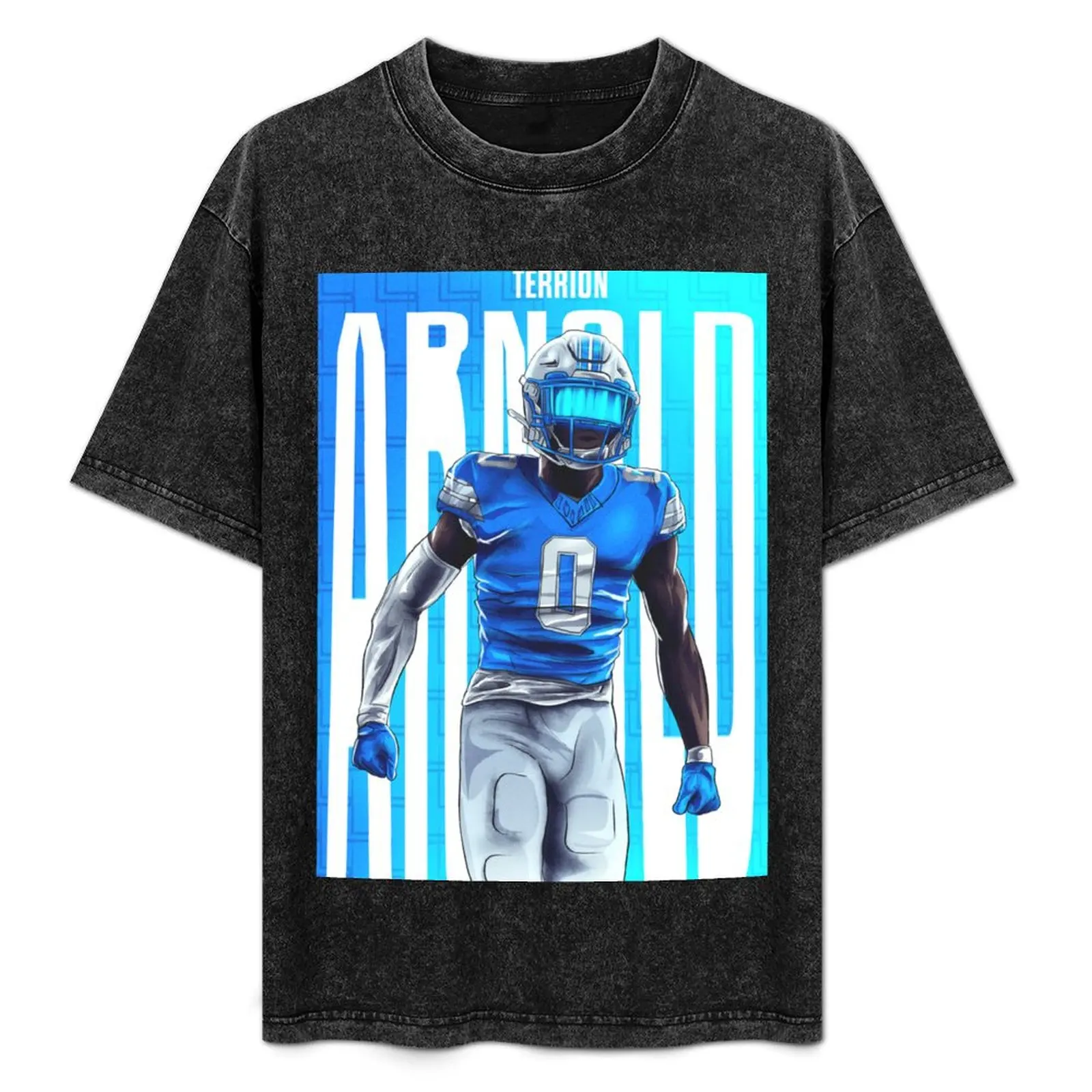 

Футболка Lions CornerBack Terrion Arnold, забавные футболки, роскошные мужские мужские футболки с рисунком