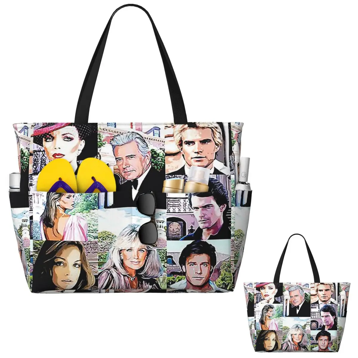 

Dynasty - The Carringtons Beach Tote Bag Sport Gym Yoga Duffle Large Tote Bag Women Travel Bag Fitness bag