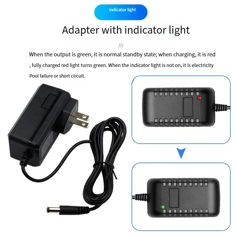 米国とEUの12V 24V子供用電動自動車ユニバーサル充電器、6Vベビー電動玩具車充電器、バイク用電源アダプター