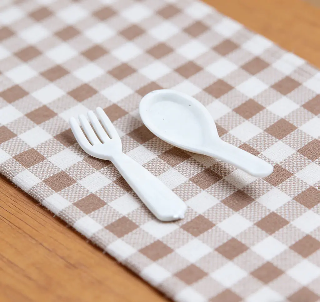 Poppenhuis miniatuur student lunchbak - klein fantasiespel voedsel speelgoed roestvrijstalen stijl servies voor kinderen popaccessoires