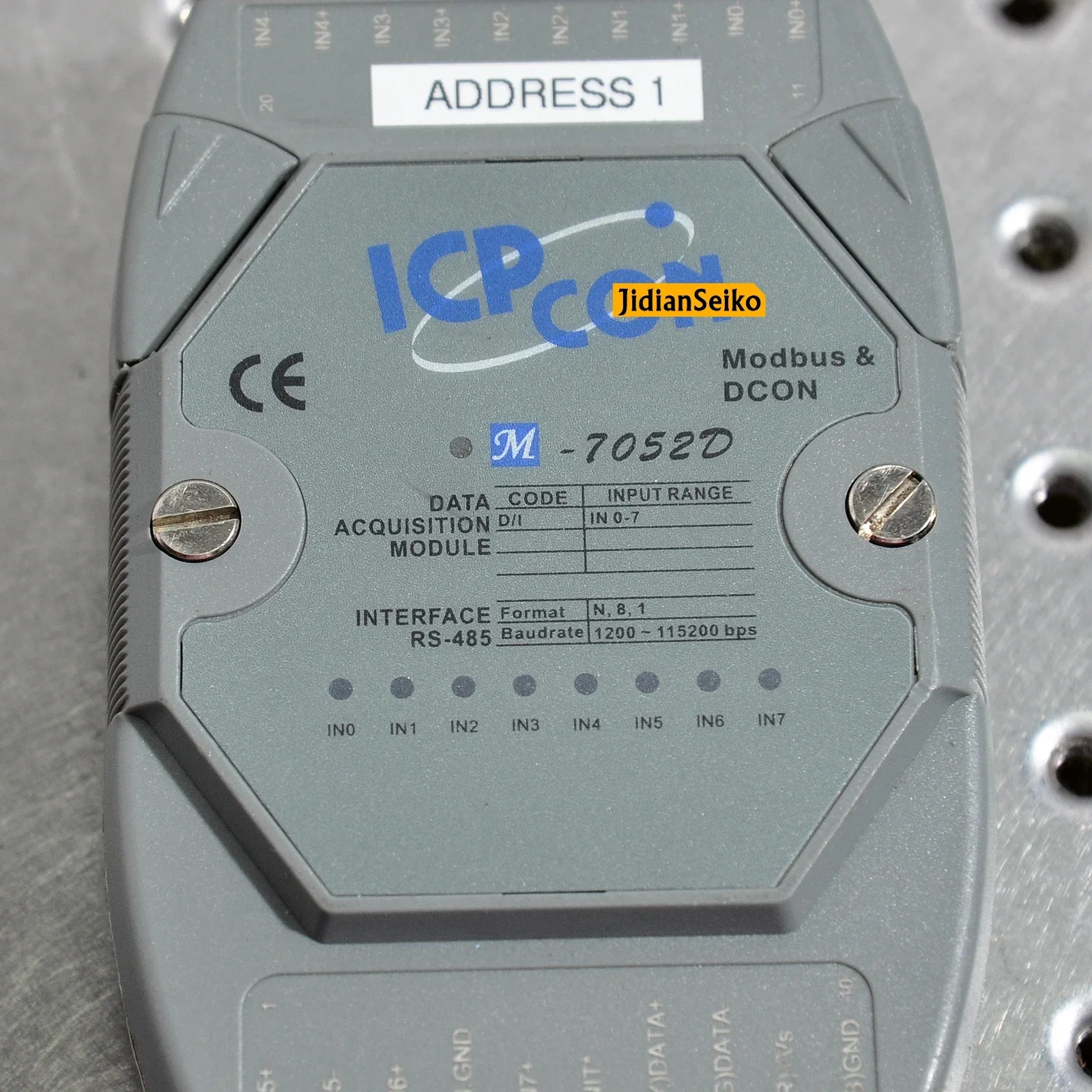 M-7052D 8-ch Geïsoleerde Di (Natte) Module Met Led-Display Gebruikt