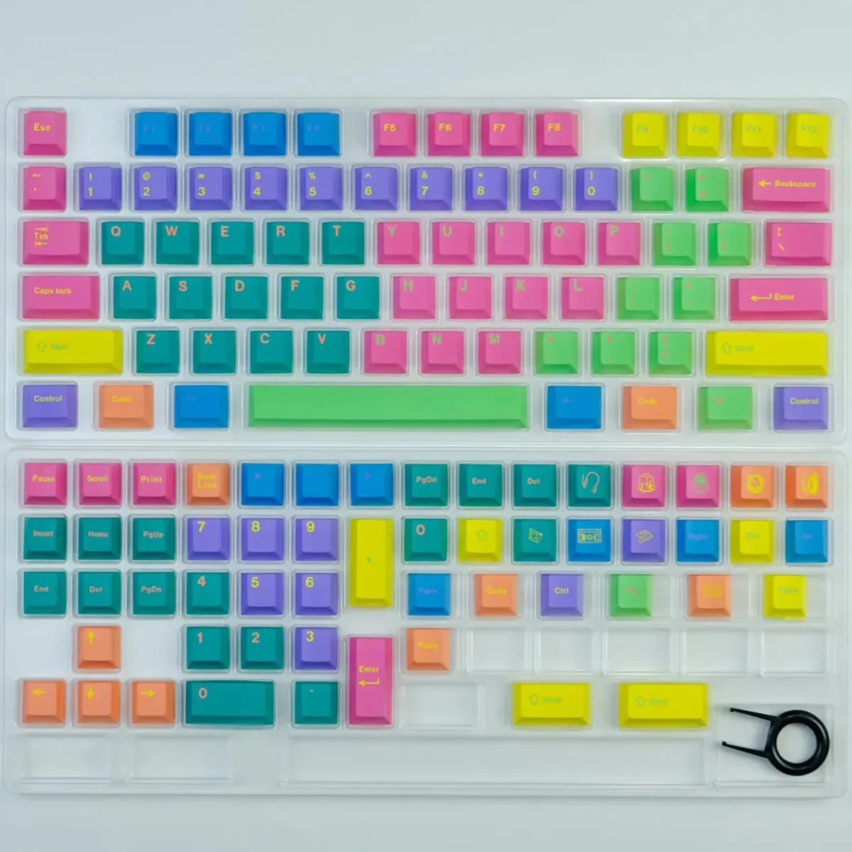 129 Key PBT Material GMK Trench Coat Keycaps Dye Sublimation Cherry Profile For MX Switch GK75 GK96 Keyboard Keycap