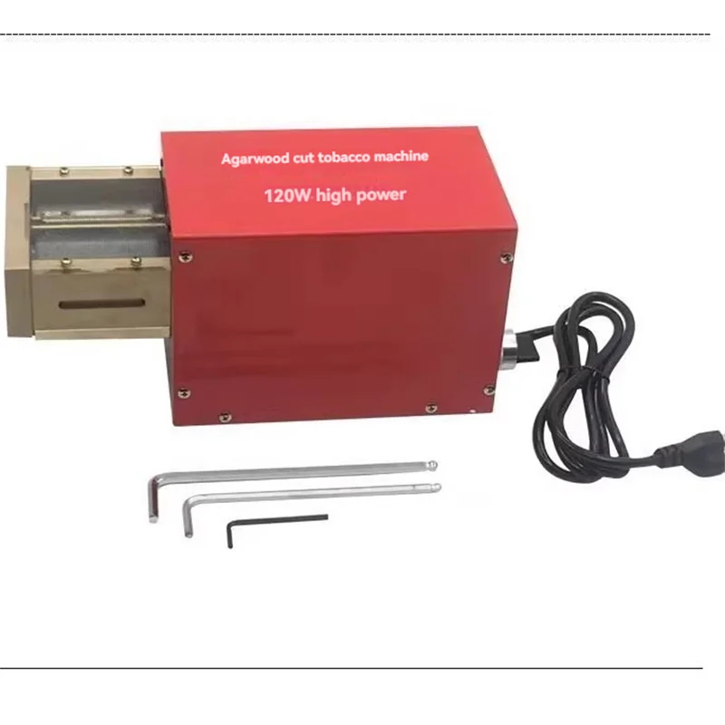 

Electric Shredded Tobacco cutting Machine 1mm/1.5mm/2mm Strip Cutting Machine 120W Cigarette Cutter Shredder