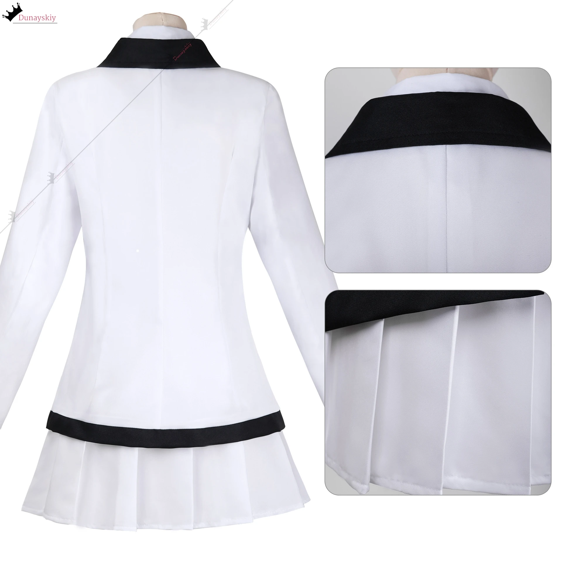 USHIO NOA تأثيري لعبة الأرشيف الأزرق زي المدرسة معطف Jiakei فساتين حريمي موحدة أنيمي بدلة حفلة لعب الأدوار الزي 3CL