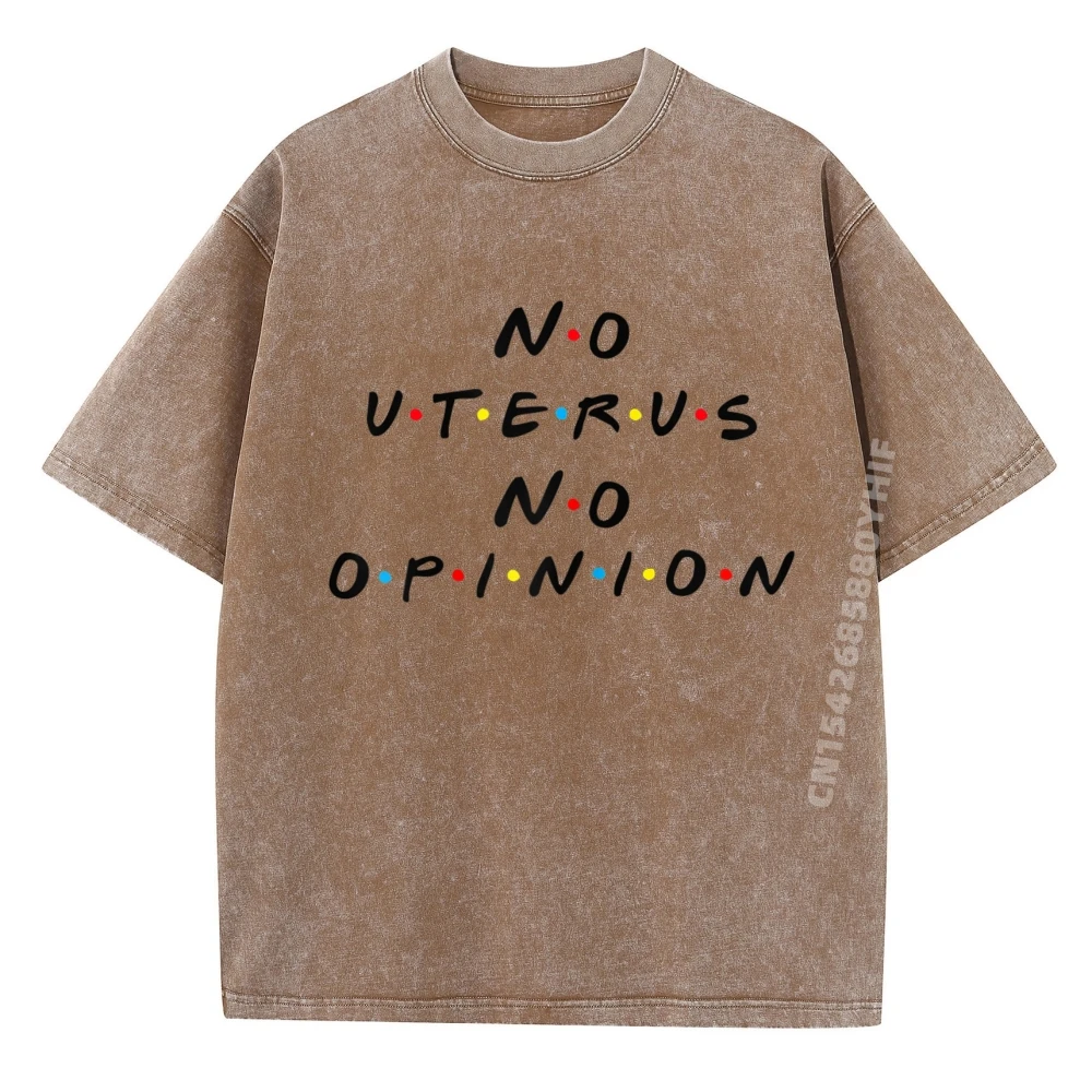 

Забавная футболка с надписью 90-х годов Nostalgia Apparelwomen No Uterus No Opinion, милая футболка большого размера, новые топы и футболки, стираная рубашка с рисунком