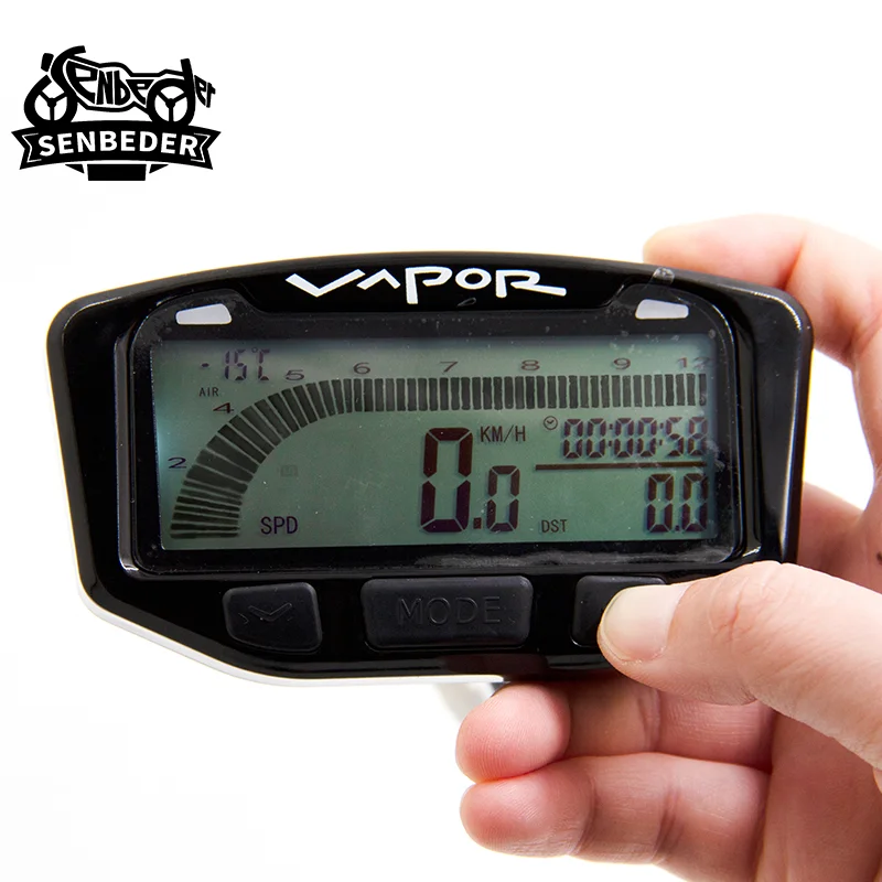 For Yamaha Kawasaki Polaris Trail Tech 752-119 Steam Digital Motorcycle Universal Speedometer Counter Tachometer Kit UTV/ATV