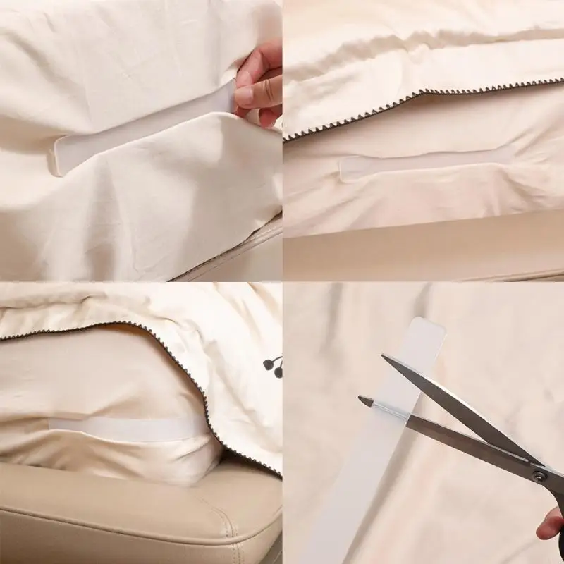 4 Set Invisible Sheet Clip Convenient for Maintaining Perfectly Beds Use 87HA