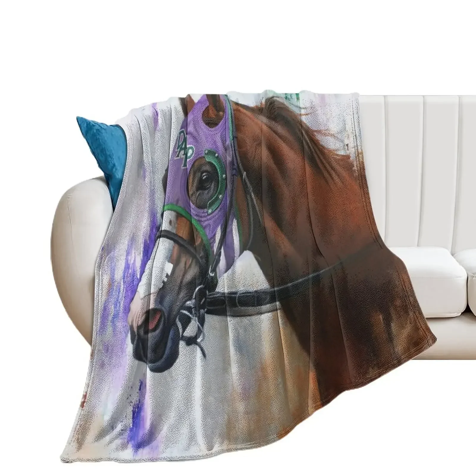 

California Chrome-5 Throw Blanket Sofa Throw Bed linens Shaggy Luxury Thicken Blankets