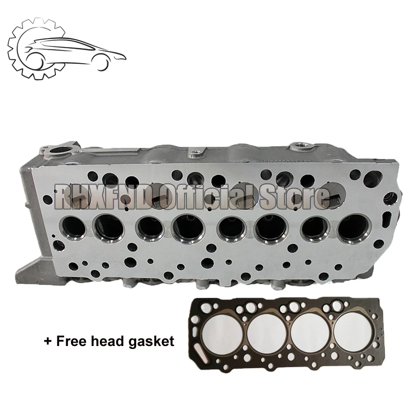 Culata de cilindro para coche, accesorio para Hyundai H1/H100, Kia Besta, Ford Bronco II/Ranger 2WD, Mitsubishi Montero, D4BF 4D56 D4BH 4D55T D4BAT
