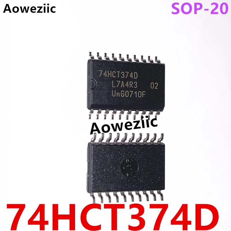 74HCT374D SMD SOP-20 74HCT374 three-state output eight-way edge-triggered D-type flip-flop