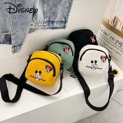 Disney Mickey Luxury Brand Women's Crossbody Bag Cute Cartoon Children's Crossbody Bag Fashion High Quality Women's Bag