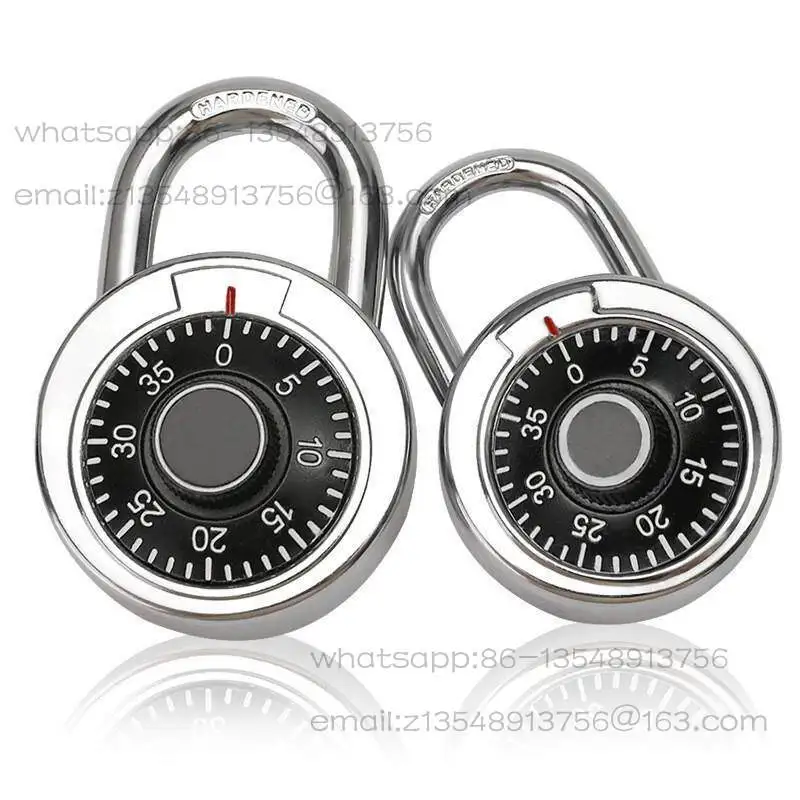 

High security combination Turntable combination lock Gym turntable lock Door Safe lock Zipper Pad