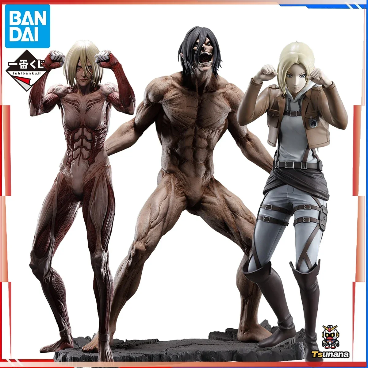 

100% in Stock Original Bandai Spiri Ichiban Kuji Shingeki No Kyojin The Final Season Eren Kyojin Megata No Kyojin Annie Leonhart