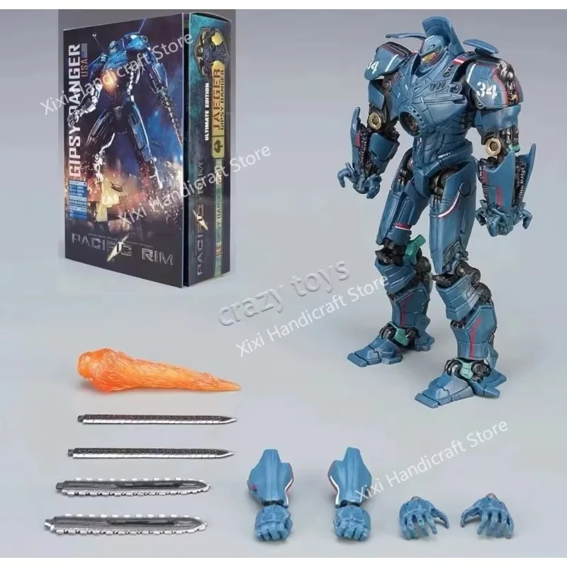 [In Stock] Action Figure Model Collection Toy Gift 20CM Luminous NECA Pacific Rim Red Typhoon Gypsy Danger Cherno Alpha view 4