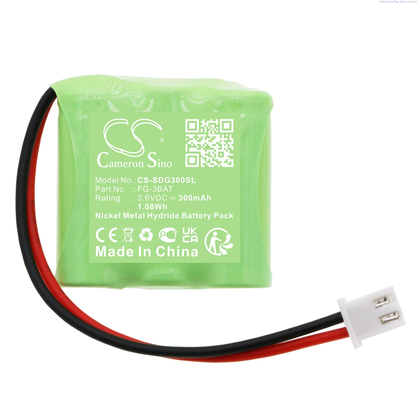 

Cameron Sino 3.6V 300mAh Battery FG-3BAT for Shimpo FG-3000 +TOOL