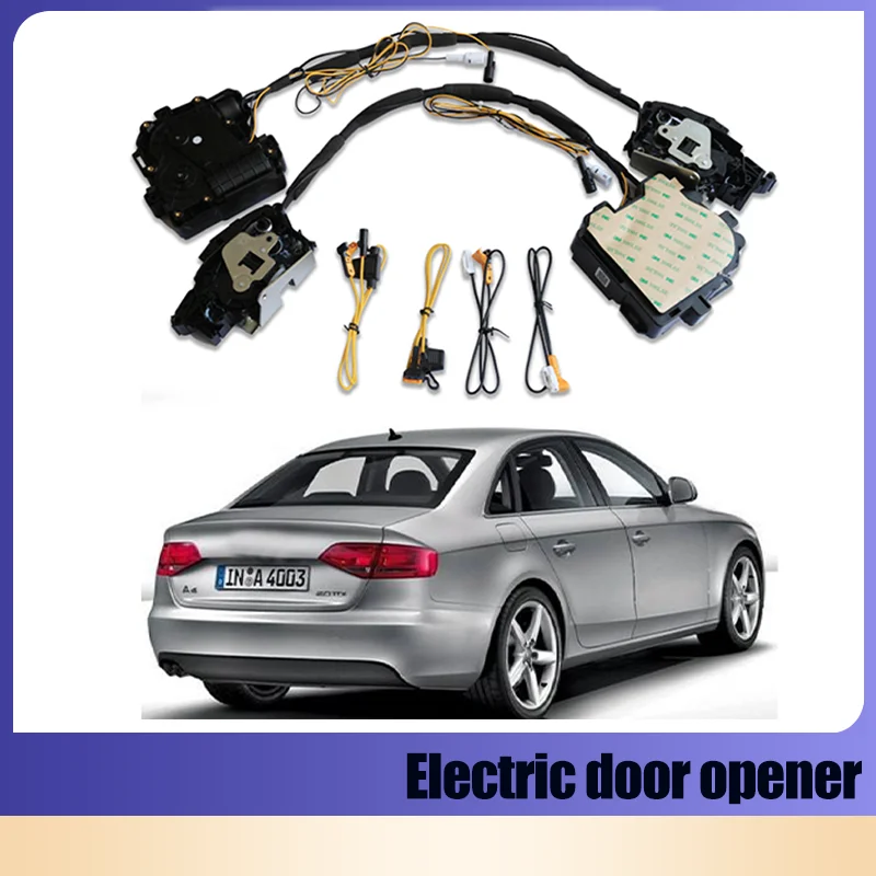 For Audi A4 Smart Auto Electric Suction Door Lock Automatic Soft Close Door Super Silence Vehicle Door