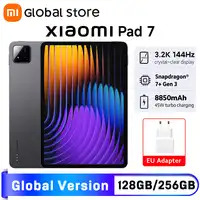 Global Version Xiaomi Pad 7 Tablet  8850mAh Snapdragon 7+ Gen 3 Octa-core CPU 13MP Camera 11.2" 3.2K Display 144Hz 45W Charging