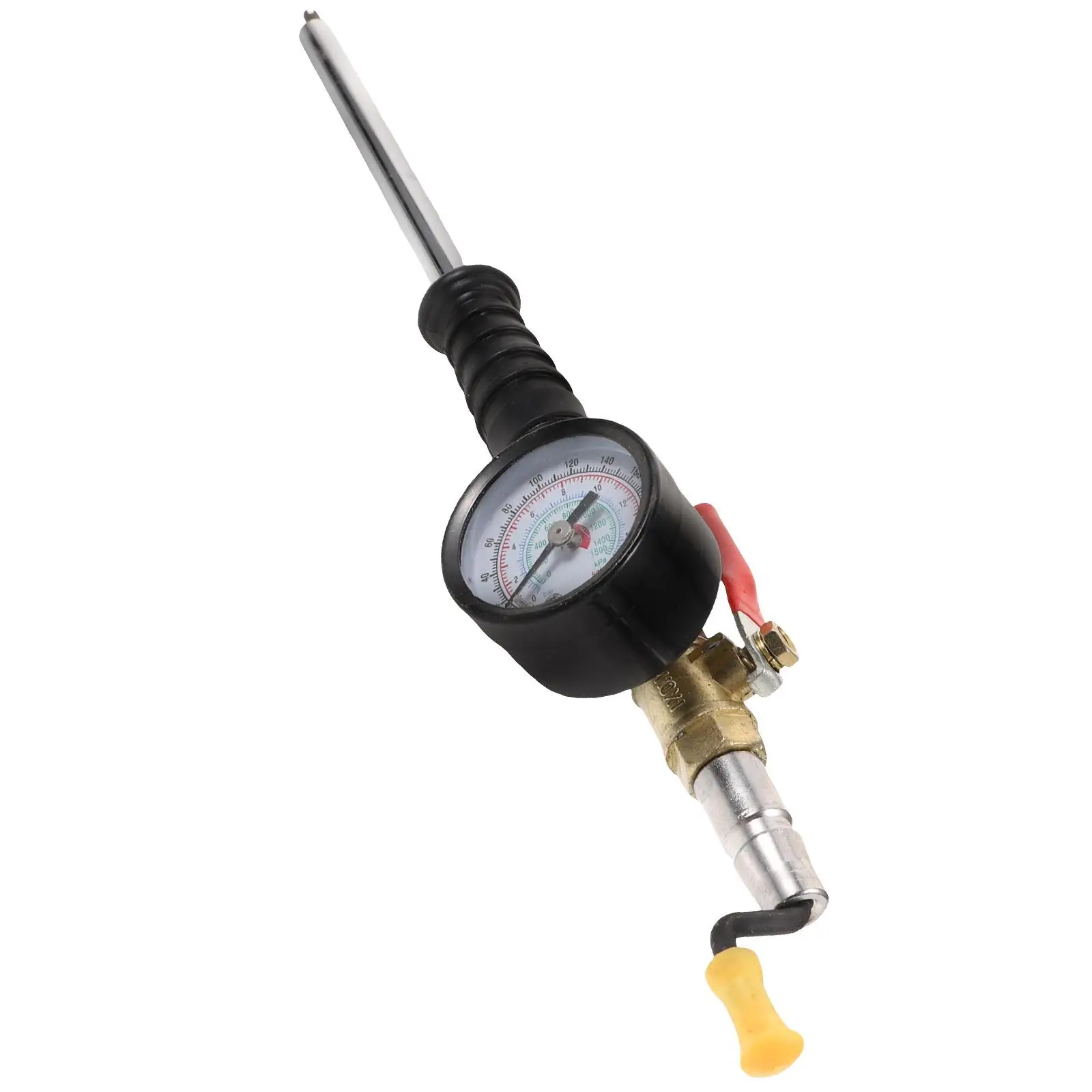 

Multifunctional Tire Inflation Connector Durable Car Bike Motorcycle Air Input Adapter Portable Use Multi-Functional Head Tire