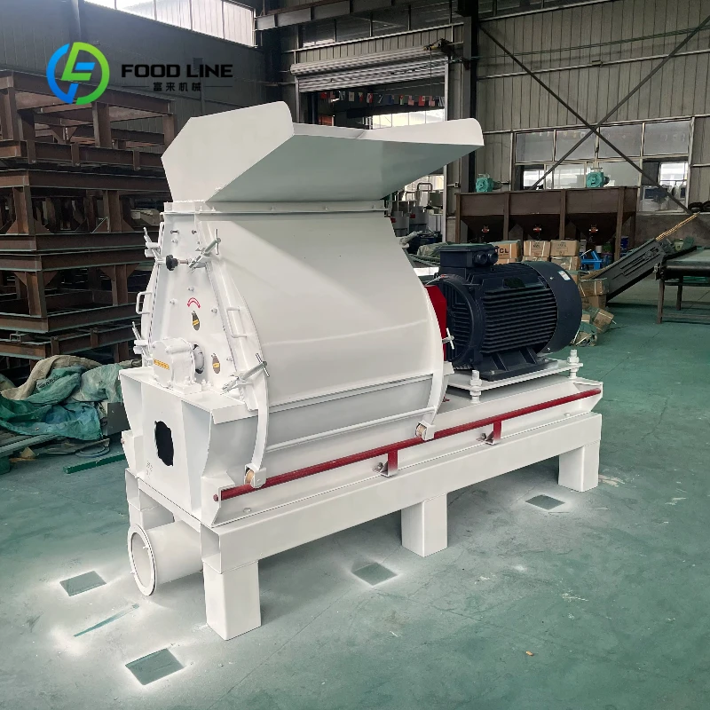 Customized Heavy Duty Electric Hammer Mill Grinder Corn Soybean Grain Pulverizer Machine for Farm Animal Feed Making Business
