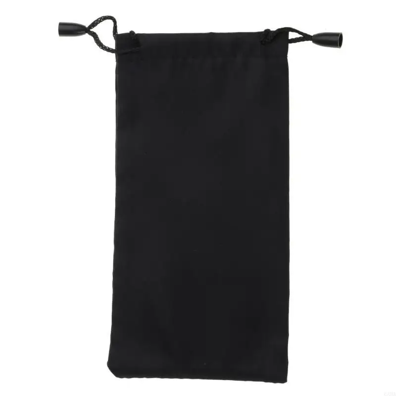 10 Pack Sunglasses with Cleaning Cloth Drawstring Microfiber Soft Comfortable Eyeglass Frame Storage Bags for Men 6XDA